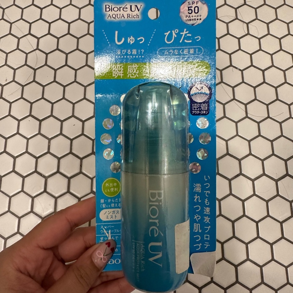 Japan Biore UV Aqua Rich Aqua Protect Mist SPF50
